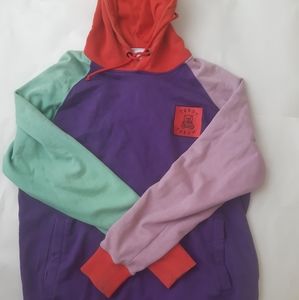 Teddy Fresh Colour Block Hoodie